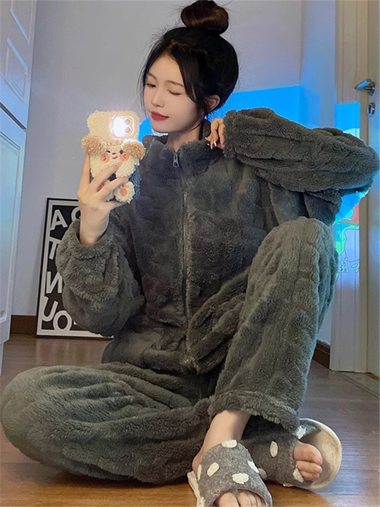 Summer Cotton Homewear Women Short Sleeve Shorts 2 Pcs Breathable Comf photo 5 (style local-四只纯色提花)
