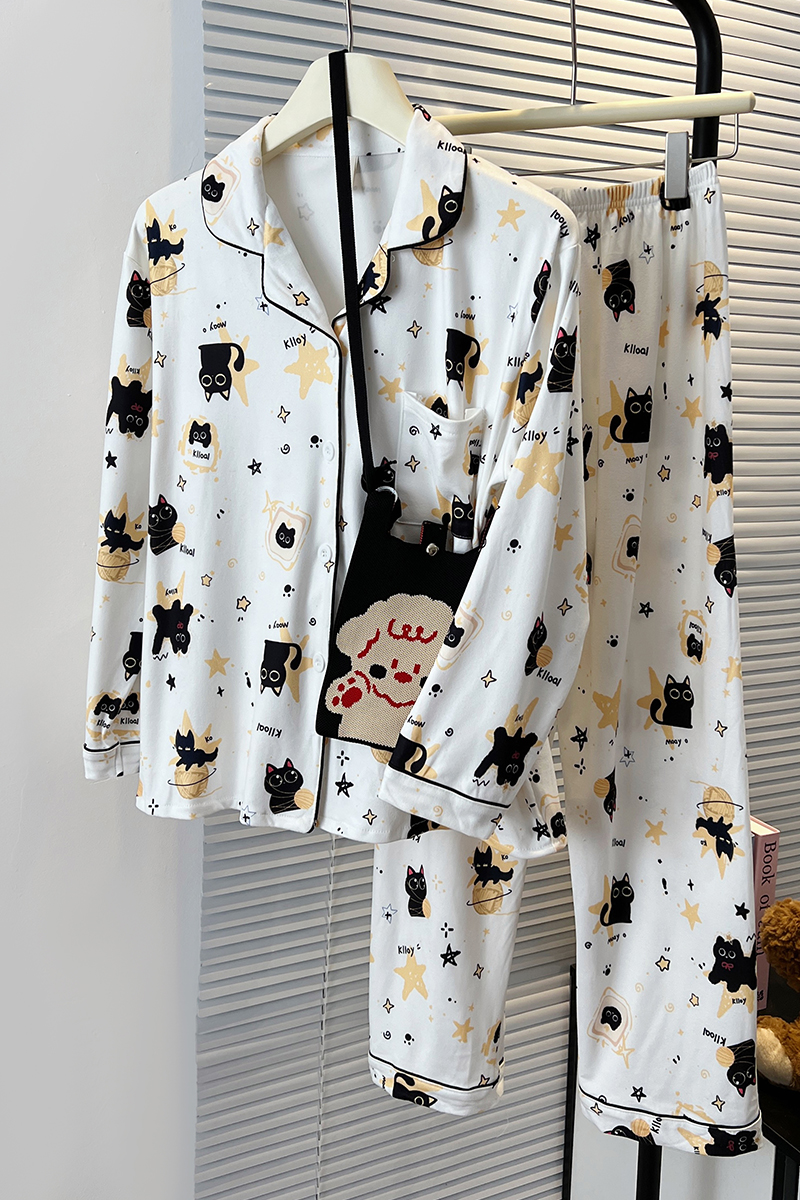 Summer Cotton Homewear Women Short Sleeve Shorts 2 Pcs Breathable Comf photo 2 (style local-德绒)