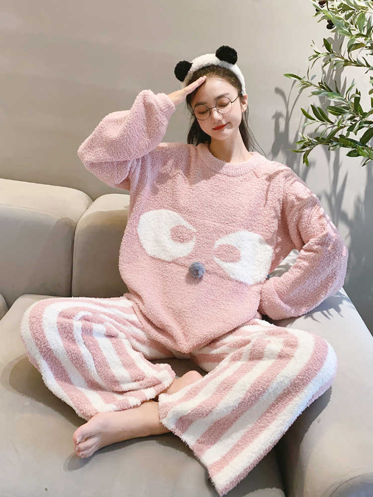 Summer Cotton Homewear Women Short Sleeve Shorts 2 Pcs Breathable Comf photo 4 (style local-新图P好)