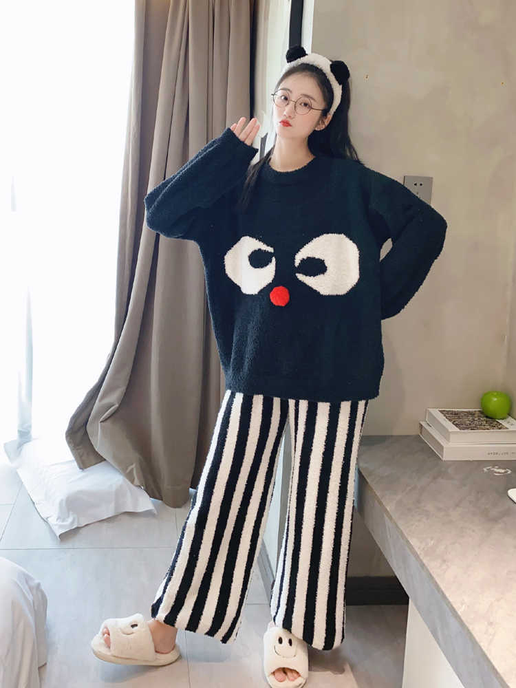 Summer Cotton Homewear Women Short Sleeve Shorts 2 Pcs Breathable Comf photo 5 (style local-新图P好)