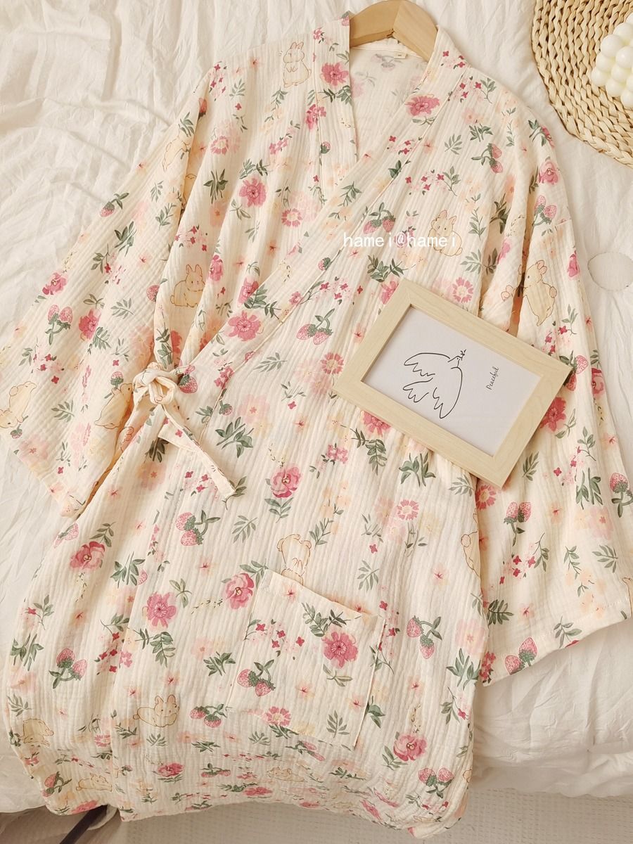 Summer Cotton Camisole Nightgown Women Loose Slim Breathable Home Dres photo 4 (style 16)