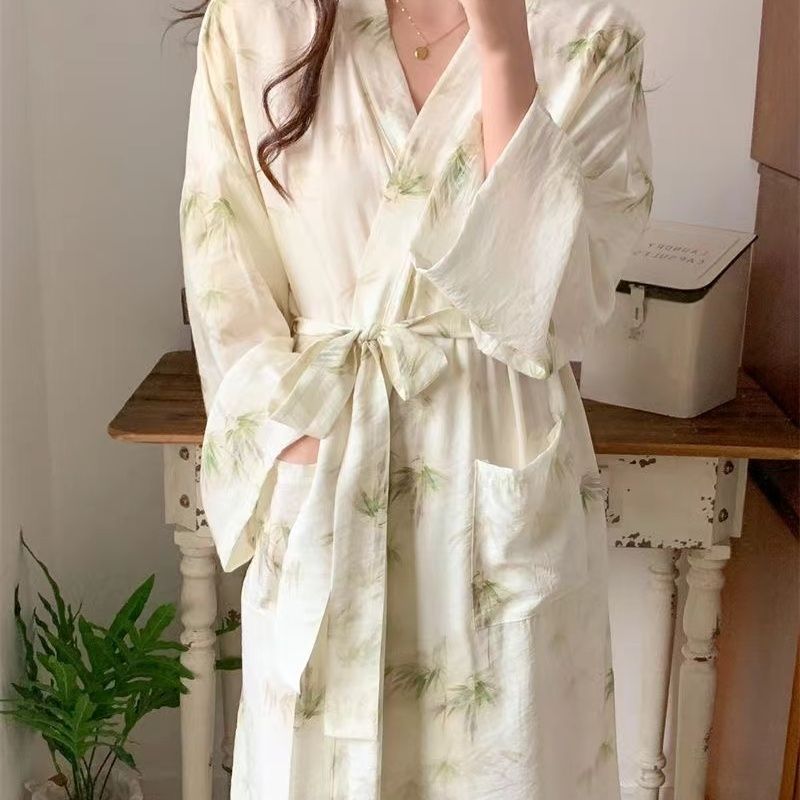 Summer Cotton Camisole Nightgown Women Loose Slim Breathable Home Dres photo 1 (style 15)