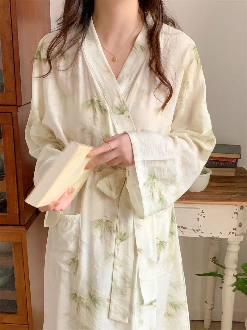 Summer Cotton Camisole Nightgown Women Loose Slim Breathable Home Dres photo 4 (style 15)