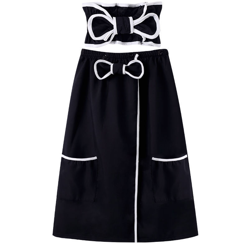 Summer Cotton Camisole Nightgown Women Loose Slim Breathable Home Dres photo 7 (style local-睡裙套装)