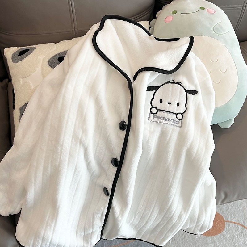 Summer Cotton Homewear Women Short Sleeve Shorts 2 Pcs Breathable Comf photo 6 (style local-绒款最新价格)