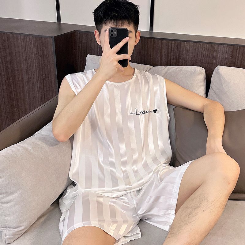 Summer Cotton Homewear Women Short Sleeve Shorts 2 Pcs Breathable Comf photo 1 (style local-货号DS)