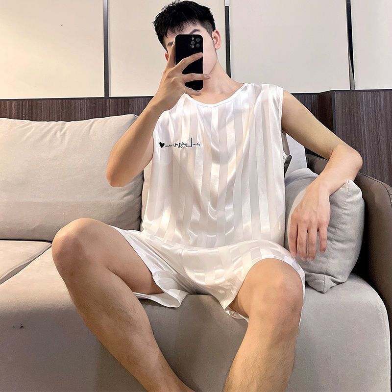 Summer Cotton Homewear Women Short Sleeve Shorts 2 Pcs Breathable Comf photo 6 (style local-货号DS)